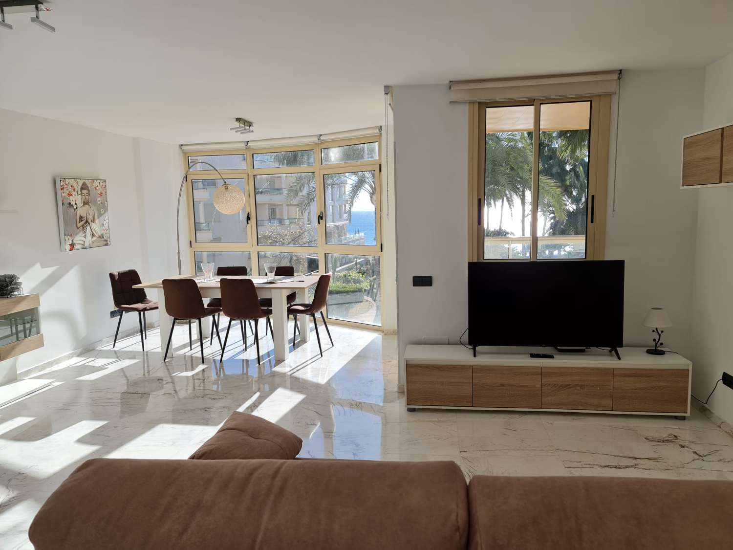 Grand appartement avec vue sur la mer à Bossa Beach, Ibiza