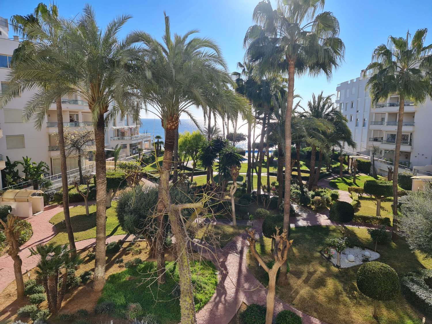 Geweldig appartement met uitzicht op zee in Bossa Beach, Ibiza