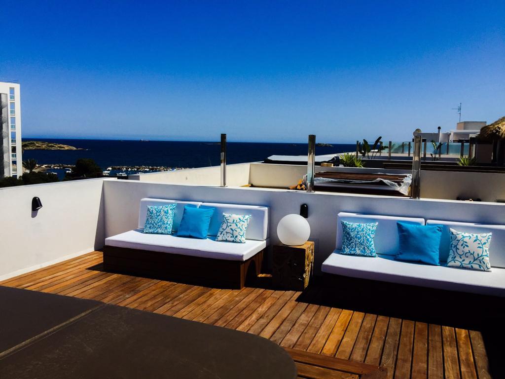Magnificent sea view penthouse in Royal Beach, Playa d’en Bossa